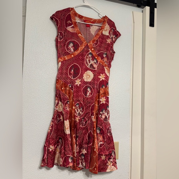 Margaux Dress Shanghai Red